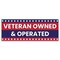 Signmission Veteran Owned & Operated Banner Concession Stand Food Truck Single Sided B-30175 - alternate 1